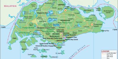 Peta bandar Singapura