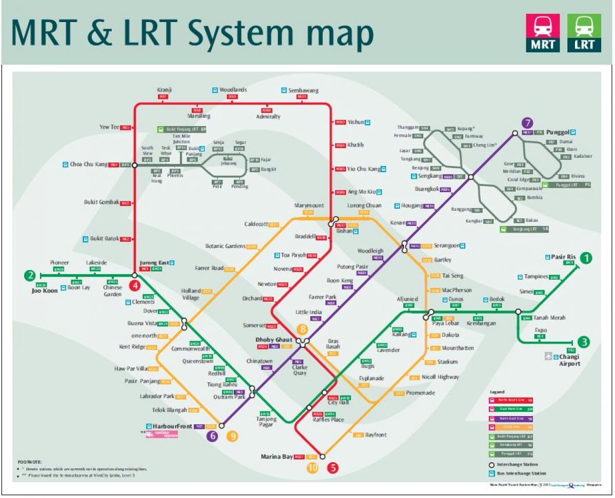 Manakala Peta Laluan Manakala Peta Laluan Singapura Republik Singapura