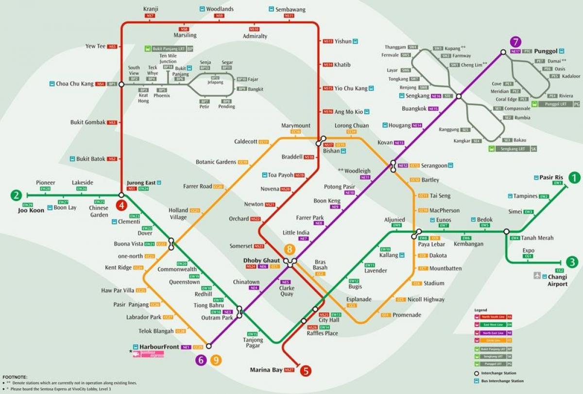 richard sistem peta Singapura